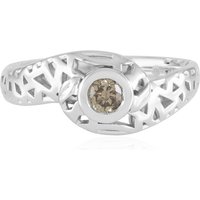 I2 Champagner-Brillant-Silberring (Ornaments by de Melo) Unkategorisiert online kaufen