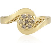 I2 Champagner-Brillant-Silberring (Ornaments by de Melo) Unkategorisiert online kaufen