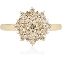 I2 Schokoladen-Brillant-Goldring (SUHANA) Unkategorisiert online kaufen