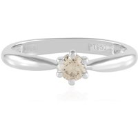 Juwelo 950er Platinring mit Schokoladen-Brillant SI2, 0,221 ct Unkategorisiert online kaufen