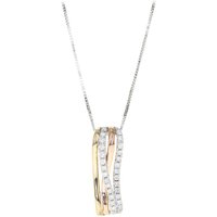 Juwelo Brillant-Goldhalskette aus 416er Gold, 30 Brillanten, 0,23 ct, SI1 (H) Unkategorisiert online kaufen