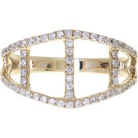 Juwelo Brillantring mit 61 Brillanten, 0,4 ct, 416 Gelbgold, SI1 (H) Unkategorisiert online kaufen