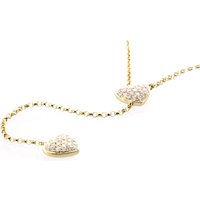 Juwelo Goldcollier mit 48 Brillanten, 0,24 ct, 416er Gelbgold, SI1 (H) Unkategorisiert online kaufen