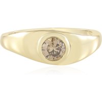 Juwelo Goldring mit I2 Champagner-Brillant, 0,45 ct, 375 Gelbgold Unkategorisiert online kaufen