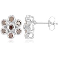 Juwelo Ohrringe aus 925 Silber mit 14 Fancy-Brillanten, 0,77 ct Unkategorisiert Produktbild