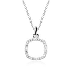 Kette aus 14K Weißgold mit Diamantbesatz Unkategorisiert online kaufen Kette aus 14K Weißgold mit Diamantbesatz Unkategorisiert online kaufen