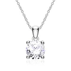 Kette für Damen aus 14K Weißgold mit Diamant Unkategorisiert online kaufen Kette für Damen aus 14K Weißgold mit Diamant Unkategorisiert online kaufen