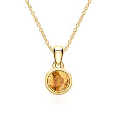 Kette und Anhänger aus 585er Gold mit Citrin Unkategorisiert online kaufen Kette und Anhänger aus 585er Gold mit Citrin Unkategorisiert online kaufen