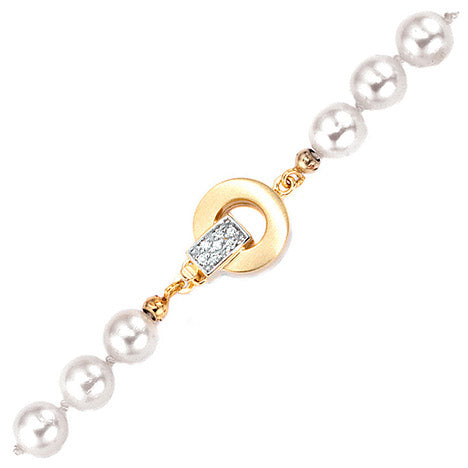 Kettenschließe Schließe 585 Gold Gelbgold mattiert 14 Diamanten Brillanten Unkategorisiert online kaufen