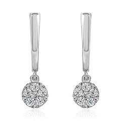 Lab Diamant Creolen für Damen aus Weißgold oder Platin Unkategorisiert online kaufen