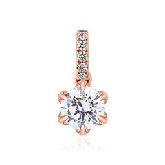 Lab-grown Diamant Anhänger aus 585er Roségold Unkategorisiert online kaufen