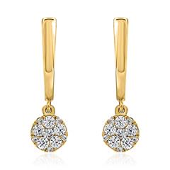 Lab Grown Diamant Ohrringe für Damen aus Gold Unkategorisiert online kaufen
