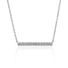 Lab grown Diamantkette für Damen aus Weißgold Unkategorisiert online kaufen