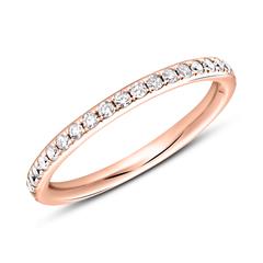 Memoire Ring 585er Roségold 39 Diamanten Unkategorisiert Produktbild