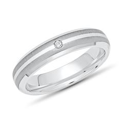 Moderner Ring Titan Einlage Silber 4mm & Diamant Unkategorisiert online kaufen Moderner Ring Titan Einlage Silber 4mm & Diamant Unkategorisiert online kaufen