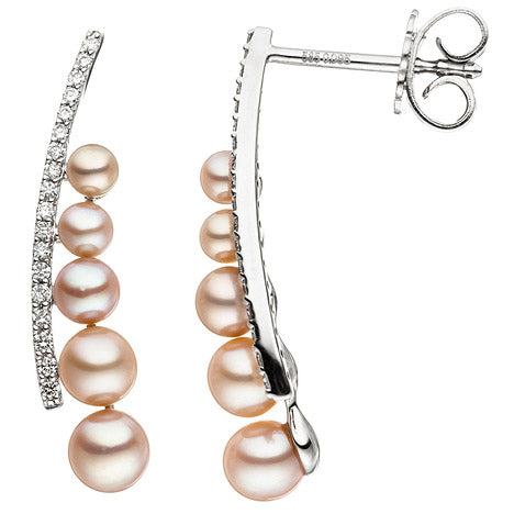 Ohrhänger 585 Weißgold 10 Süßwasser Perlen rosa 36 Diamanten Brillanten Unkategorisiert online kaufen Ohrhänger 585 Weißgold 10 Süßwasser Perlen rosa 36 Diamanten Brillanten Unkategorisiert online kaufen
