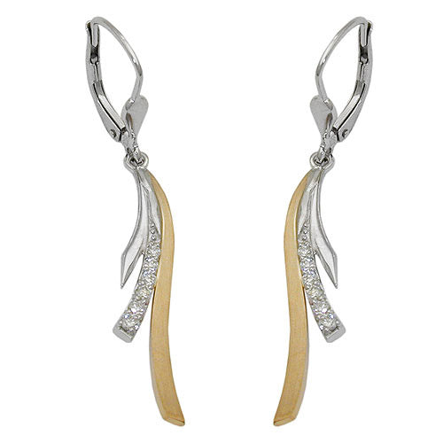 Ohrringe Brisur Brillant-0 17Kt WSI Gold 585 Unkategorisiert online kaufen