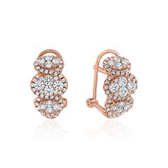 Ohrringe für Damen aus Roségold mit Lab Grown Diamanten Unkategorisiert online kaufen Ohrringe für Damen aus Roségold mit Lab Grown Diamanten Unkategorisiert online kaufen