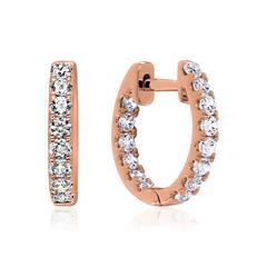 Ohrschmuck für Damen aus Roségold mit Diamanten Unkategorisiert online kaufen