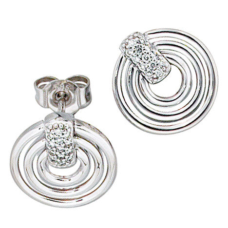 Ohrstecker 585 Gold Weißgold 26 Diamanten Brillanten 0 11ct. Ohrringe Unkategorisiert online kaufen