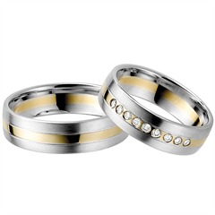 Rauschmayer Eheringe 6 mm Weiß-/Gelbgold, 9 Brillanten 0,18 ct Unkategorisiert online kaufen Rauschmayer Eheringe 6 mm Weiß-/Gelbgold, 9 Brillanten 0,18 ct Unkategorisiert online kaufen