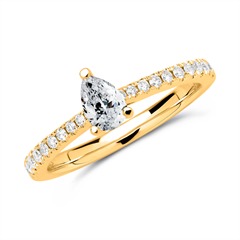 Ring 585er Gold mit Brillanten Unkategorisiert Produktbild
