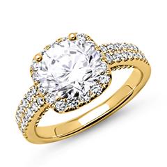 Ring 585er Gold mit Diamanten Unkategorisiert online kaufen