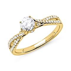 Ring 585er Gold mit Diamanten Unkategorisiert online kaufen