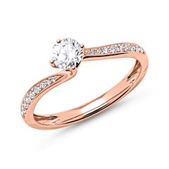 Ring 585er Roségold mit Diamanten Unkategorisiert online kaufen
