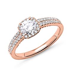 Ring 585er Roségold mit Diamanten Unkategorisiert online kaufen