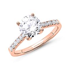 Ring 585er Roségold mit Diamanten Unkategorisiert online kaufen