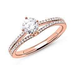 Ring 585er Roségold mit Diamanten Unkategorisiert online kaufen