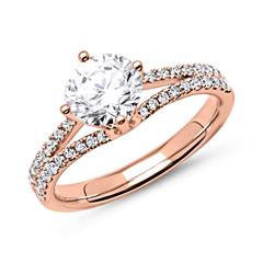 Ring 585er Roségold mit Diamanten Unkategorisiert online kaufen