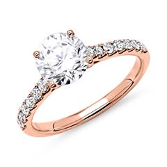 Ring 585er Roségold mit Diamanten Unkategorisiert online kaufen