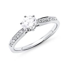 Ring 585er Weißgold mit Brillanten Unkategorisiert online kaufen