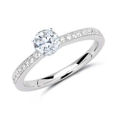 Ring 585er Weißgold mit Diamanten Unkategorisiert online kaufen