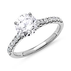 Ring 585er Weißgold mit Diamanten Unkategorisiert online kaufen