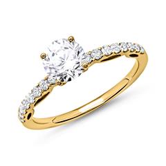 Ring 750er Gold mit Brillanten Unkategorisiert online kaufen