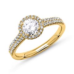 Ring 750er Gold mit Brillanten Unkategorisiert online kaufen