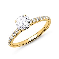 Ring 750er Gold mit Diamanten Unkategorisiert online kaufen