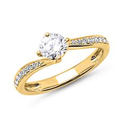 Ring 750er Gold mit Diamanten Unkategorisiert online kaufen