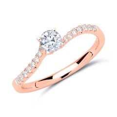 Ring 750er Roségold mit Brillanten Unkategorisiert online kaufen