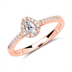 Ring 750er Roségold mit Diamanten Unkategorisiert online kaufen