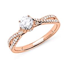Ring 750er Roségold mit Diamanten Unkategorisiert online kaufen