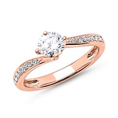 Ring 750er Roségold mit Diamanten Unkategorisiert online kaufen