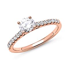 Ring 750er Roségold mit Diamanten Unkategorisiert online kaufen