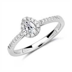 Ring 750er Weißgold mit Diamanten Unkategorisiert online kaufen