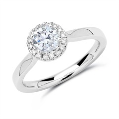 Ring 750er Weißgold mit Diamanten Unkategorisiert online kaufen
