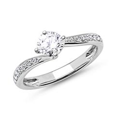 Ring 750er Weißgold mit Diamanten Unkategorisiert online kaufen