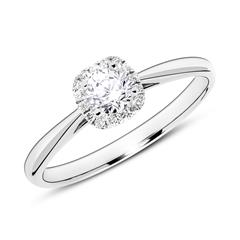 Ring aus 14K Weißgold mit Diamanten Unkategorisiert online kaufen